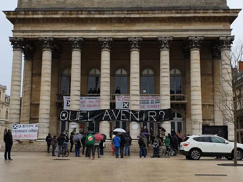 Rencontre avec les occupants du Grand Théâtre de Dijon